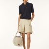Buttonless Polo Shirt