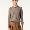 Buttonless Polo-shirt
