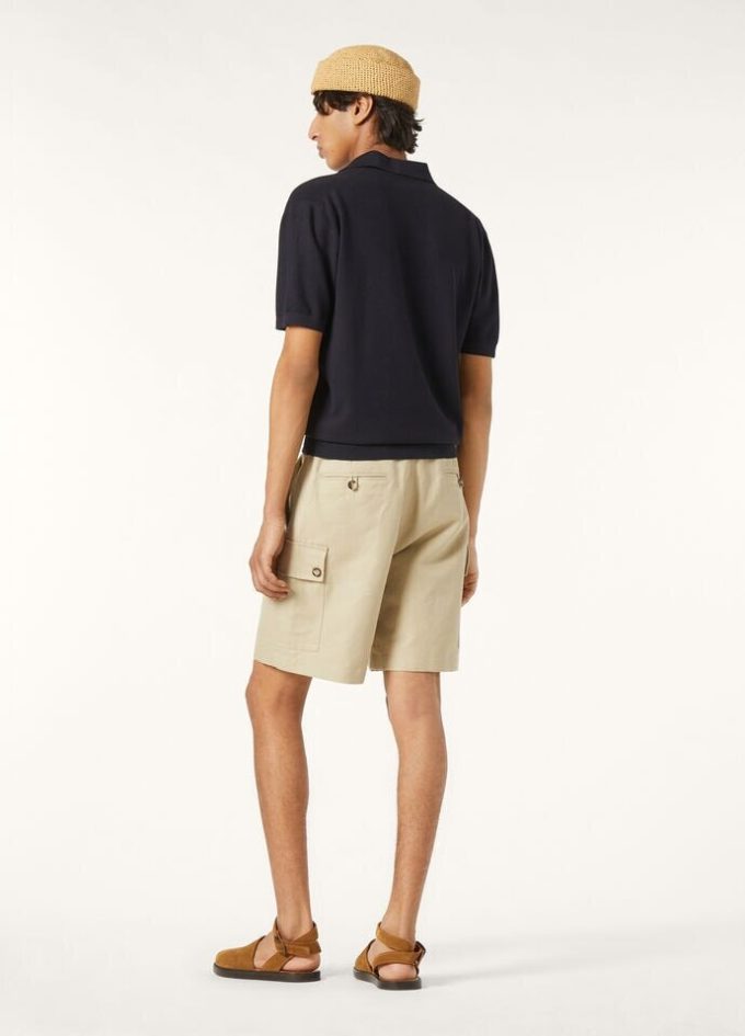 Buttonless Polo Shirt
