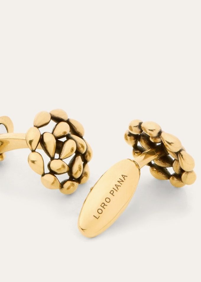 Droplet Flower Cufflinks
