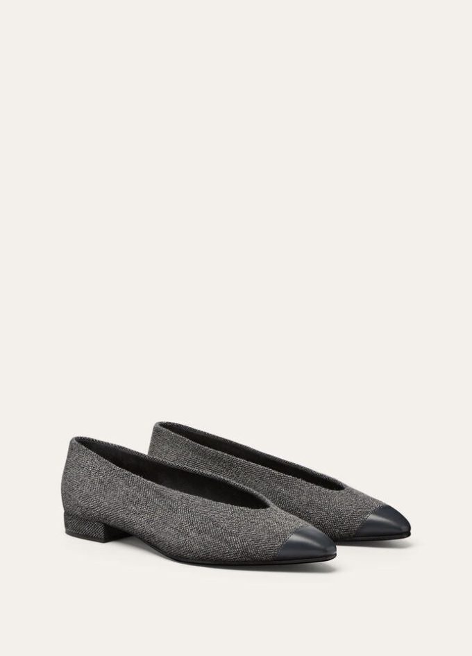 Rebecca Cap Toe Ballet Flat